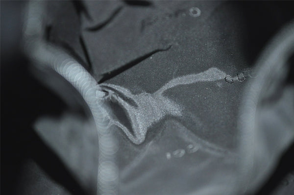 Authentic GUCCI Bamboo Shoulder Hand Bag Purse Leather 0014033 Black 5737J