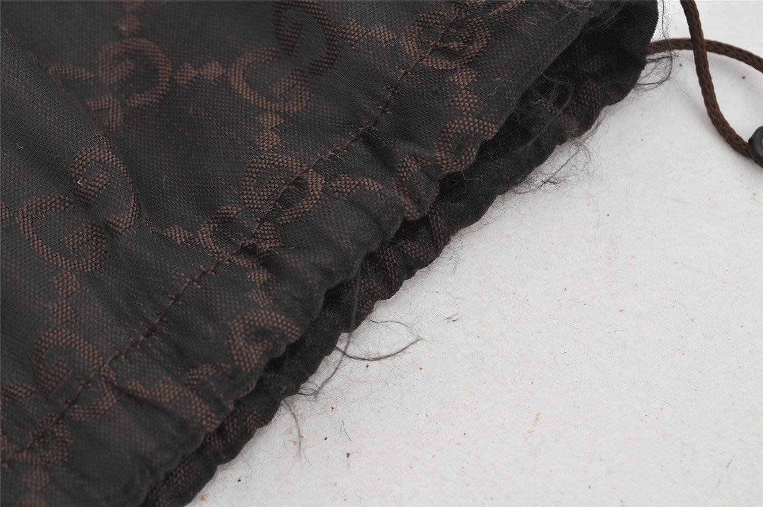 Authentic GUCCI Bamboo Shoulder Hand Bag Purse Leather 0014033 Black 5737J