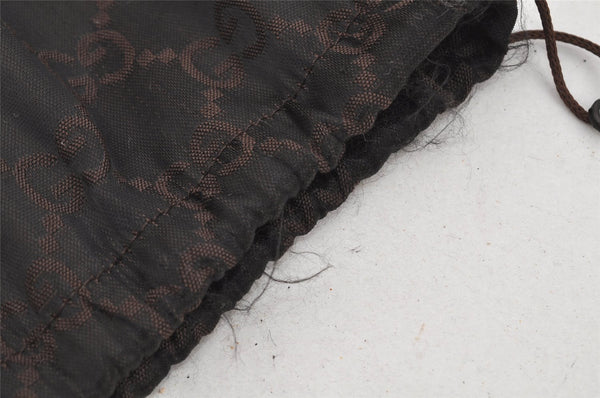 Authentic GUCCI Bamboo Shoulder Hand Bag Purse Leather 0014033 Black 5737J