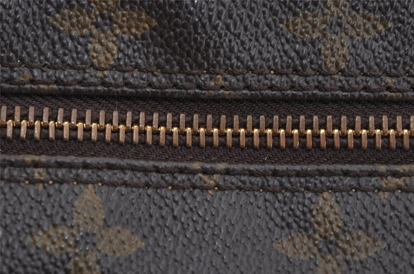 Auth Louis Vuitton Monogram Trousse Toilette 28 Clutch Hand Bag M47522 LV 5738J