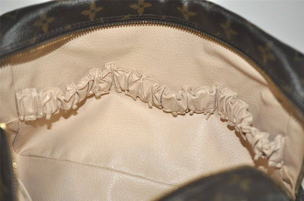 Auth Louis Vuitton Monogram Trousse Toilette 28 Clutch Hand Bag M47522 LV 5738J