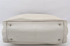 Authentic PRADA Vintage Leather Shoulder Hand Bag White 5741K