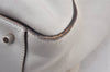 Authentic PRADA Vintage Leather Shoulder Hand Bag White 5741K