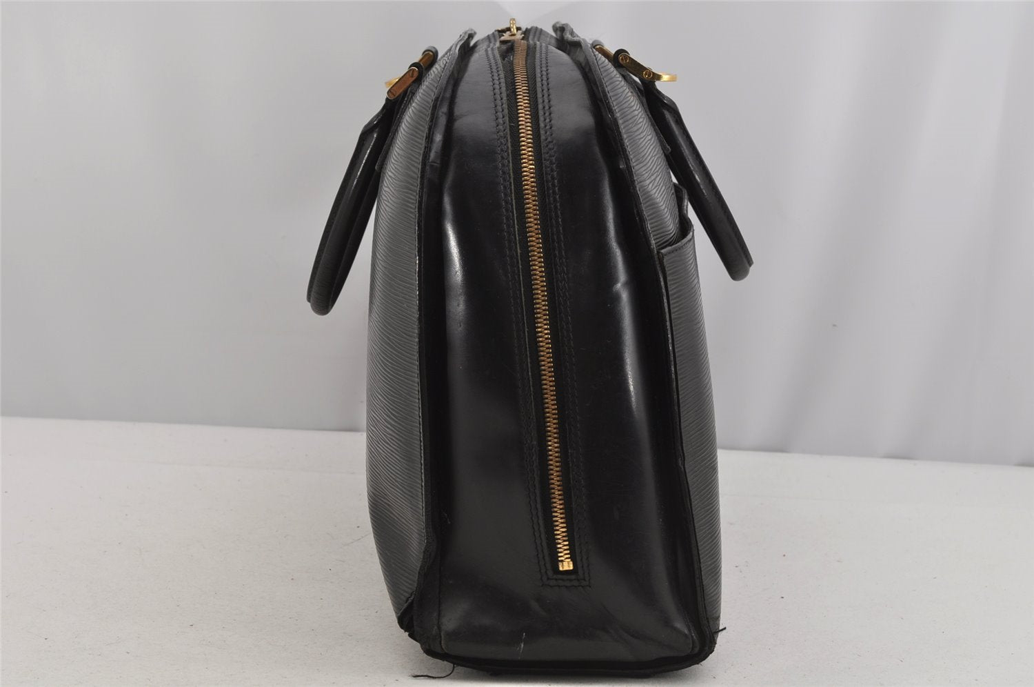 Authentic Louis Vuitton Epi Sorbonne Hand Business Bag Black M54512 LV 5742J