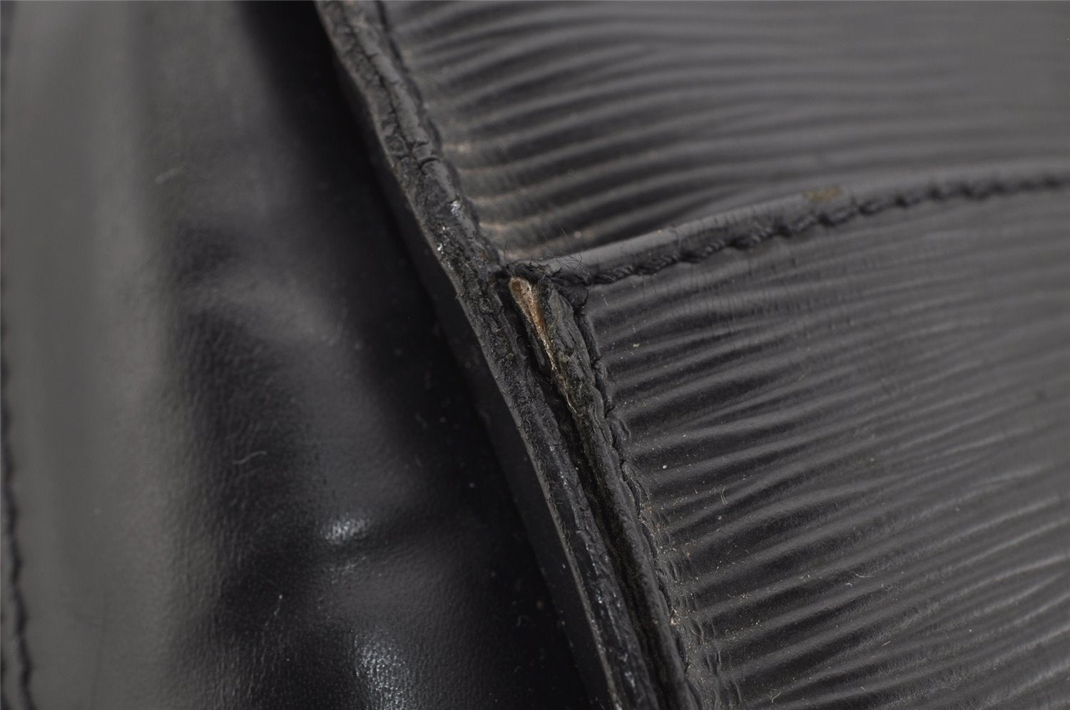 Authentic Louis Vuitton Epi Sorbonne Hand Business Bag Black M54512 LV 5742J