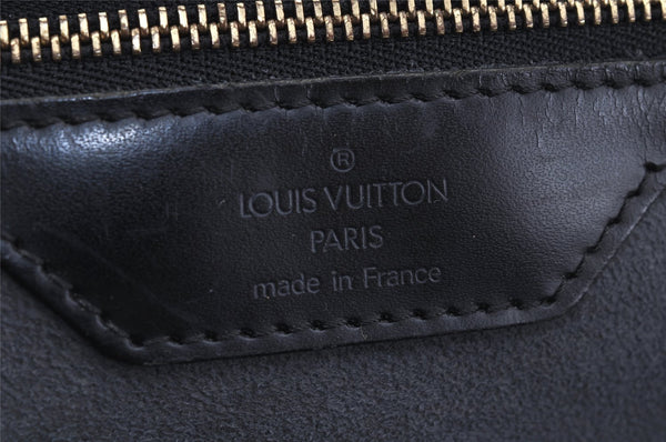 Authentic Louis Vuitton Epi Sorbonne Hand Business Bag Black M54512 LV 5742J