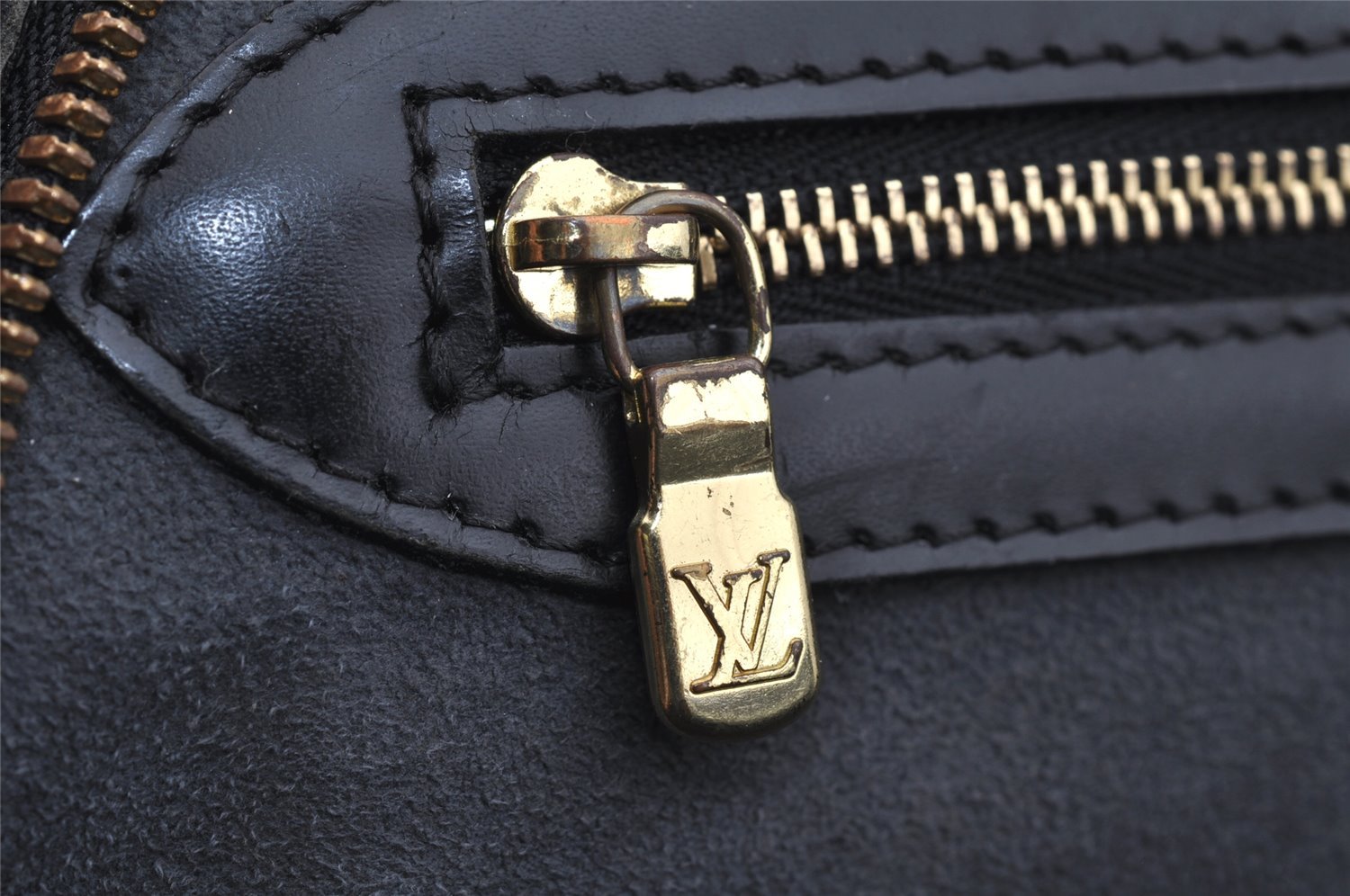 Authentic Louis Vuitton Epi Sorbonne Hand Business Bag Black M54512 LV 5742J