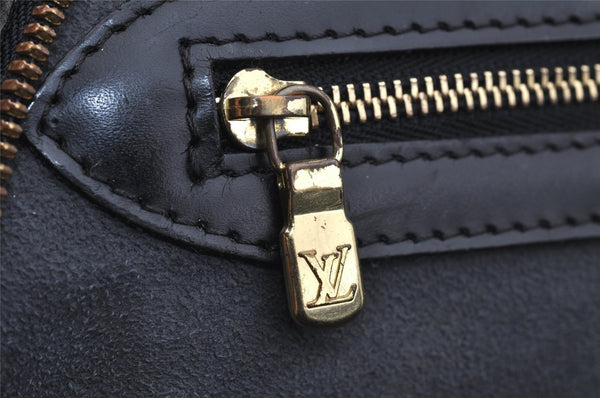 Authentic Louis Vuitton Epi Sorbonne Hand Business Bag Black M54512 LV 5742J