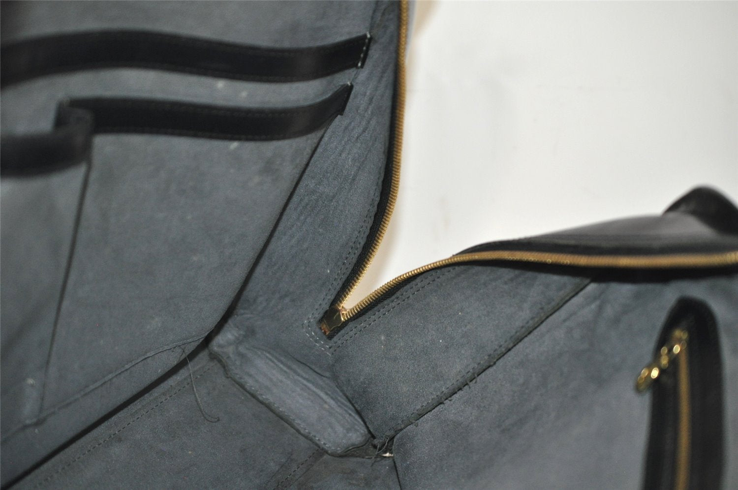 Authentic Louis Vuitton Epi Sorbonne Hand Business Bag Black M54512 LV 5742J