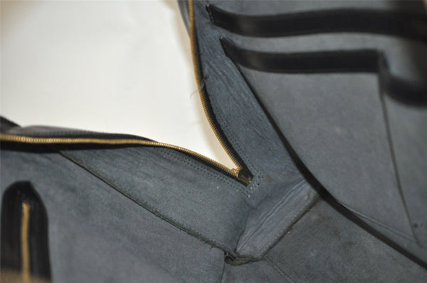 Authentic Louis Vuitton Epi Sorbonne Hand Business Bag Black M54512 LV 5742J