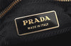 Authentic PRADA Vintage Nylon Tessuto Enamel Shoulder Hand Bag Black 5742K