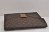 Authentic Louis Vuitton Monogram Porte Documents Senateur M53335 Briefcase 5743J