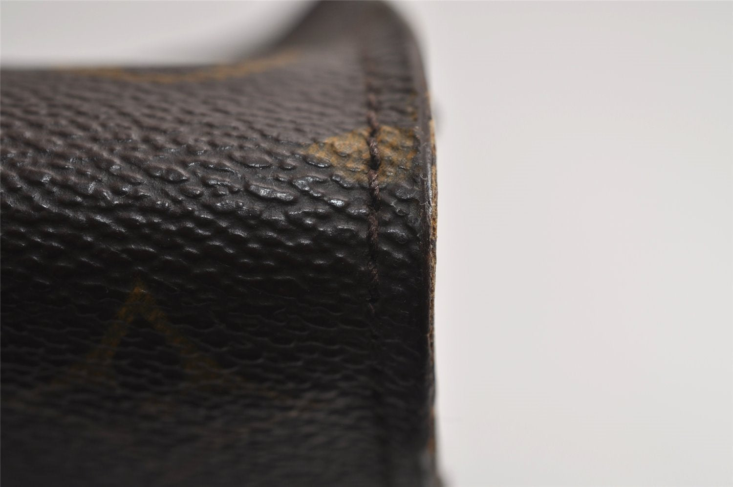 Authentic Louis Vuitton Monogram Porte Documents Senateur M53335 Briefcase 5743J