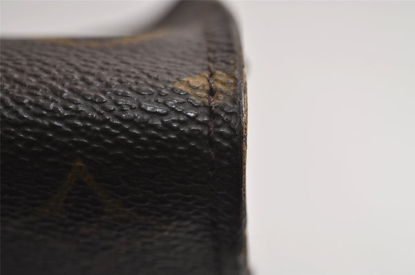 Authentic Louis Vuitton Monogram Porte Documents Senateur M53335 Briefcase 5743J