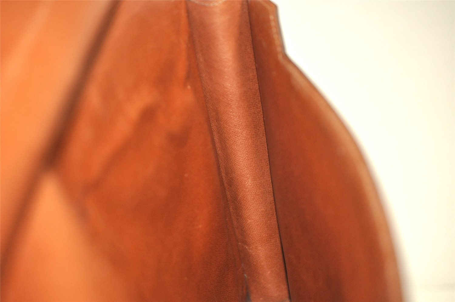 Authentic Louis Vuitton Monogram Porte Documents Senateur M53335 Briefcase 5743J