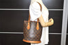 Authentic Louis Vuitton Monogram Bucket PM Shoulder Tote Bag M42238 LV 5743K