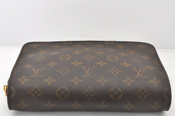 Authentic Louis Vuitton Monogram Orsay Clutch Hand Bag Purse M51790 LV 5744K