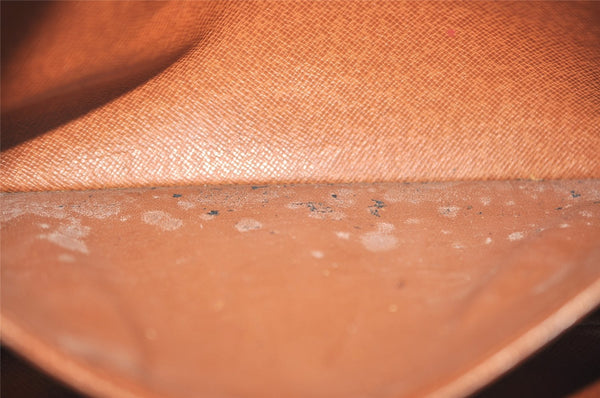 Authentic Louis Vuitton Monogram Compiegne 23 Clutch Hand Bag M51847 LV 5745I