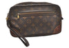 Authentic Louis Vuitton Monogram Marly Dragonne GM M51825 Clutch Bag Junk 5745K