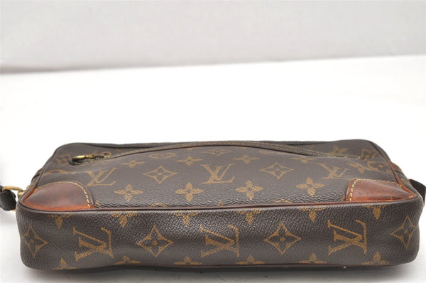 Authentic Louis Vuitton Monogram Marly Dragonne GM M51825 Clutch Bag Junk 5745K