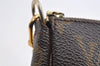 Authentic Louis Vuitton Monogram Pochette Accessoires Pouch M51980 LV 5746I