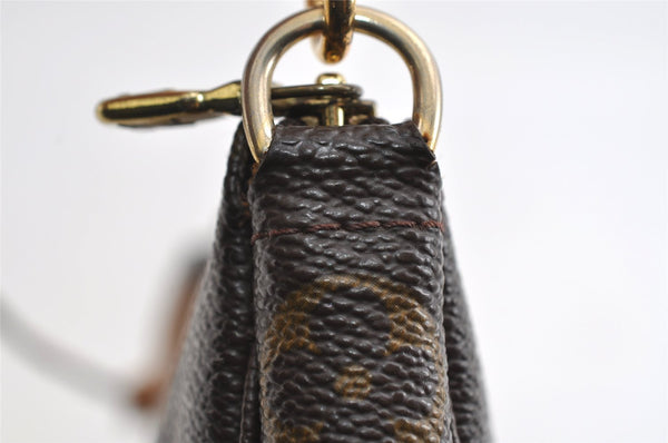 Authentic Louis Vuitton Monogram Pochette Accessoires Pouch M51980 LV 5746I