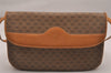 Authentic GUCCI Micro GG PVC Leather Shoulder Cross Body Bag Purse Brown 5747J