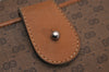 Authentic GUCCI Micro GG PVC Leather Shoulder Cross Body Bag Purse Brown 5747J