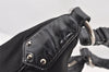 Authentic PRADA Nylon Tessuto Leather Shoulder Hand Bag Purse Black 5747K