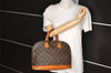 Authentic Louis Vuitton Monogram Alma Hand Bag Purse M51130 LV 5748I