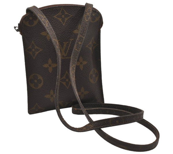 Auth Louis Vuitton Monogram Pochette Secret Shoulder Bag Old Model Junk 5748J