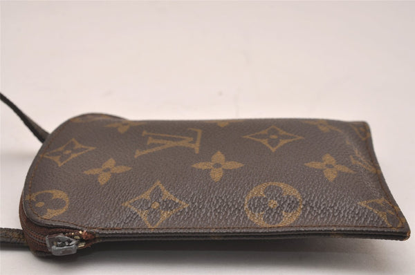 Auth Louis Vuitton Monogram Pochette Secret Shoulder Bag Old Model Junk 5748J