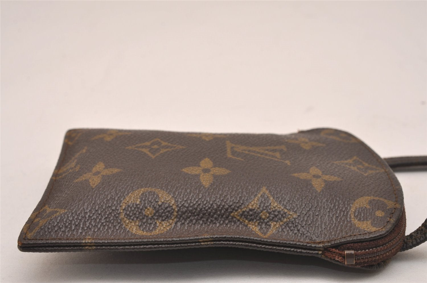 Auth Louis Vuitton Monogram Pochette Secret Shoulder Bag Old Model Junk 5748J