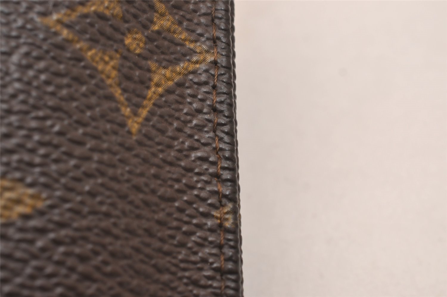 Auth Louis Vuitton Monogram Pochette Secret Shoulder Bag Old Model Junk 5748J