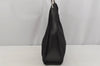 Authentic GUCCI Vintage Shoulder Bag Nylon Leather 0013767 Black 5749J