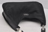 Authentic GUCCI Vintage Shoulder Bag Nylon Leather 0013767 Black 5749J