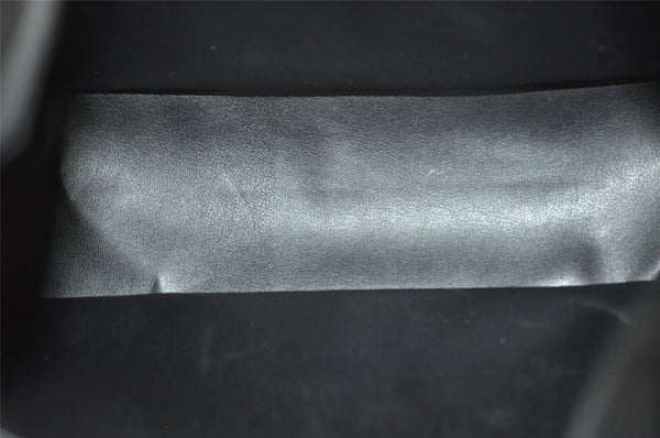 Authentic GUCCI Vintage Shoulder Bag Nylon Leather 0013767 Black 5749J