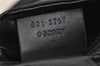 Authentic GUCCI Vintage Shoulder Bag Nylon Leather 0013767 Black 5749J