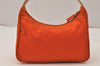 Authentic PRADA Vintage Nylon Tessuto Shoulder Hand Bag Purse Orange 5750K