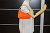 Authentic PRADA Vintage Nylon Tessuto Shoulder Hand Bag Purse Orange 5750K