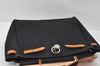 Authentic HERMES Her Bag PM & PM 2Way Shoulder Hand Bag Black Beige 5751I
