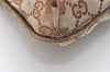 Authentic GUCCI Shoulder Cross Body Bag GG Canvas Leather 122793 Brown 5751K