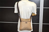 Authentic GUCCI Shoulder Cross Body Bag GG Canvas Leather 122793 Brown 5751K