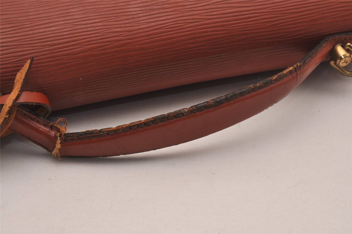 Auth Louis Vuitton Epi Monceau 2Way Shoulder Hand Bag Brown M52123 LV Junk 5752J