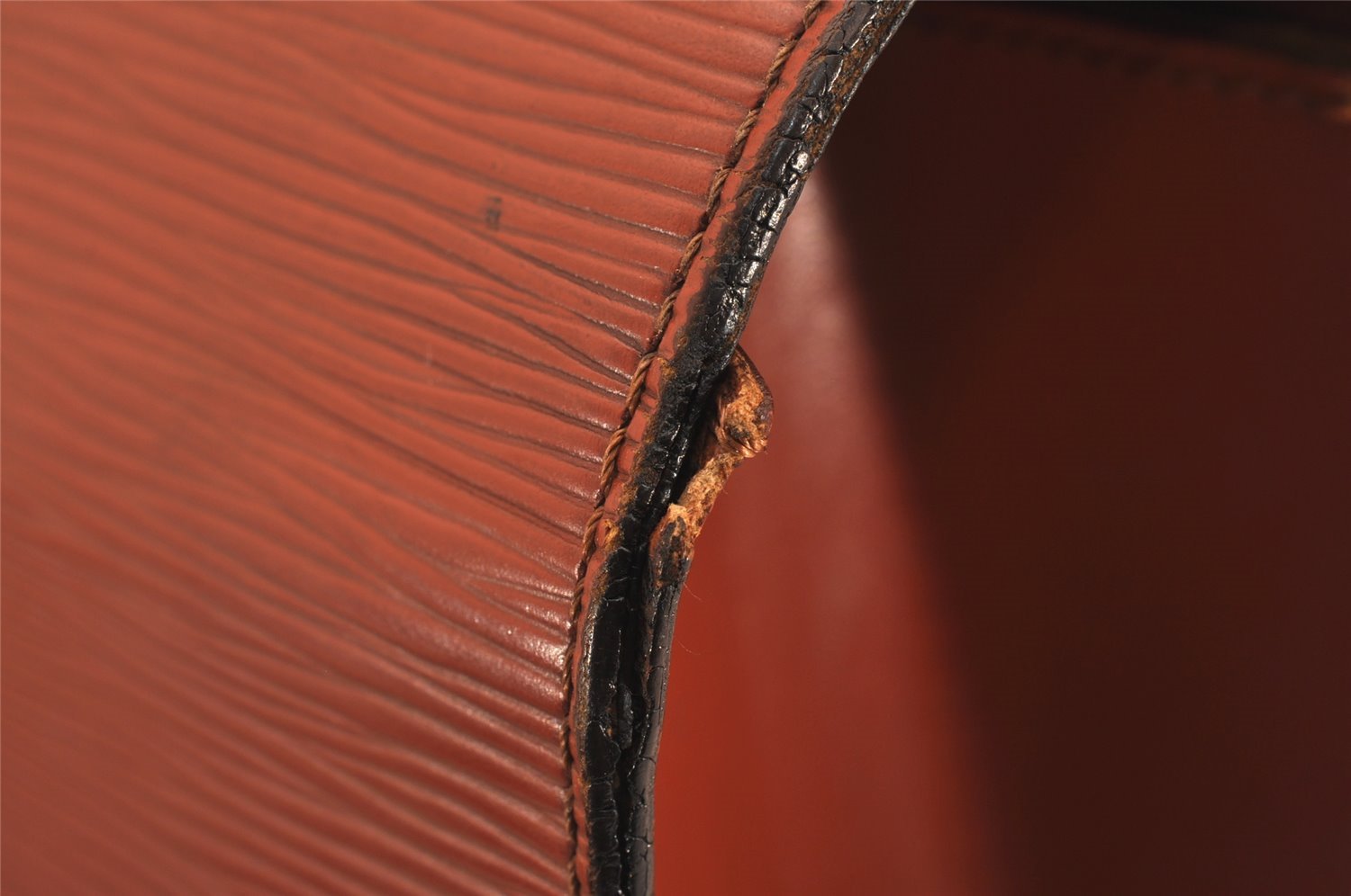 Auth Louis Vuitton Epi Monceau 2Way Shoulder Hand Bag Brown M52123 LV Junk 5752J