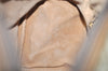 Authentic GUCCI Vintage Hand Boston Bag Purse GG PVC Leather Brown Junk 5752K
