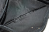 Authentic PRADA Nylon Tessuto Saffiano Leather Clutch Hand Bag Purse Black 5753K