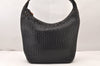 Authentic GUCCI Vintage Bamboo Shoulder Hand Bag Purse Leather Brown  5754K