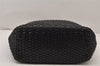 Authentic GUCCI Vintage Bamboo Shoulder Hand Bag Purse Leather Brown  5754K