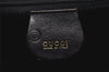 Authentic GUCCI Vintage Bamboo Shoulder Hand Bag Purse Leather Brown  5754K